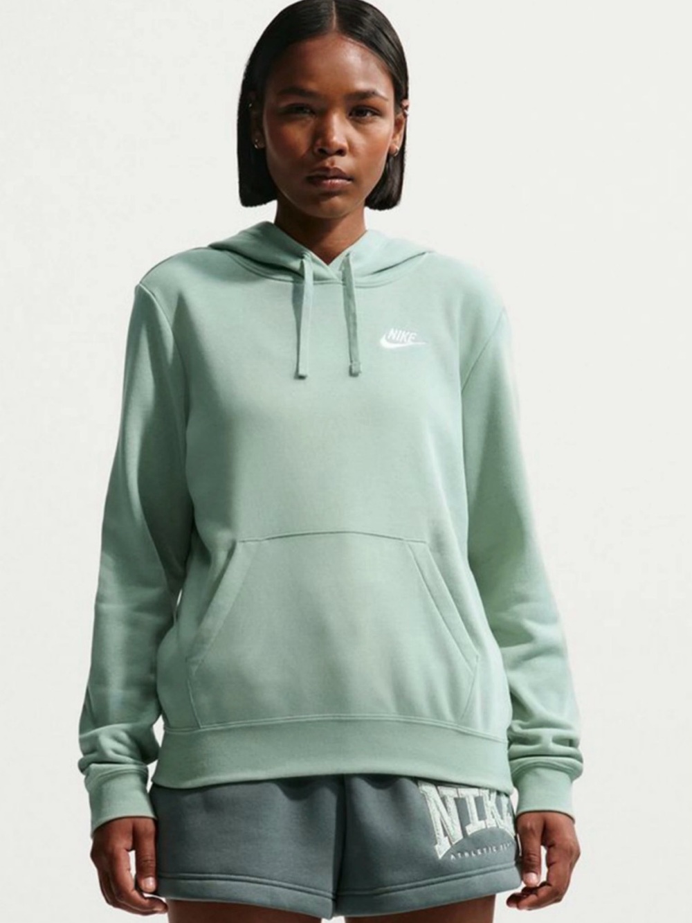 Nike Women's Light Mint Green Pullover Hoodie